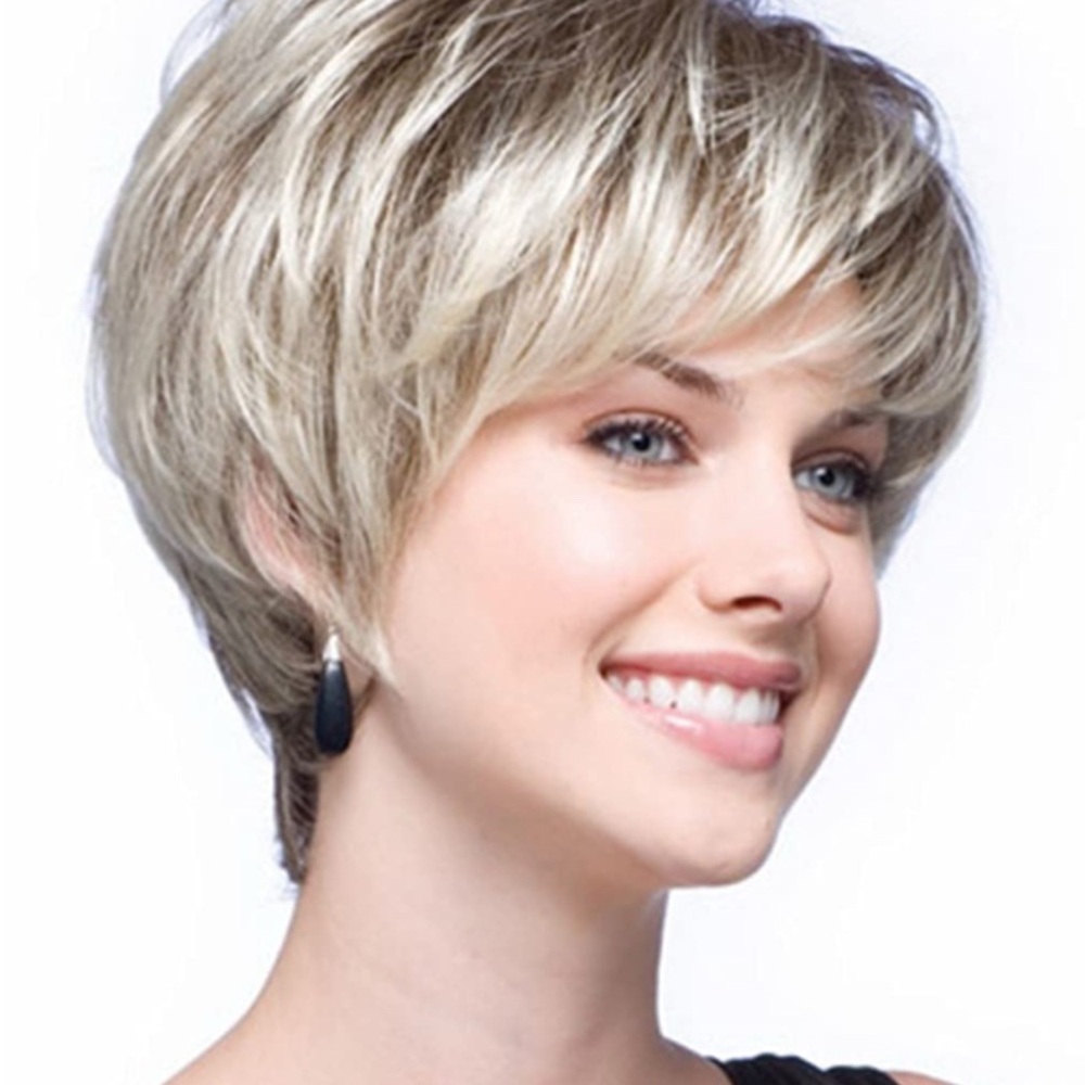 Stylish Synthetic Blonde Women's Wig